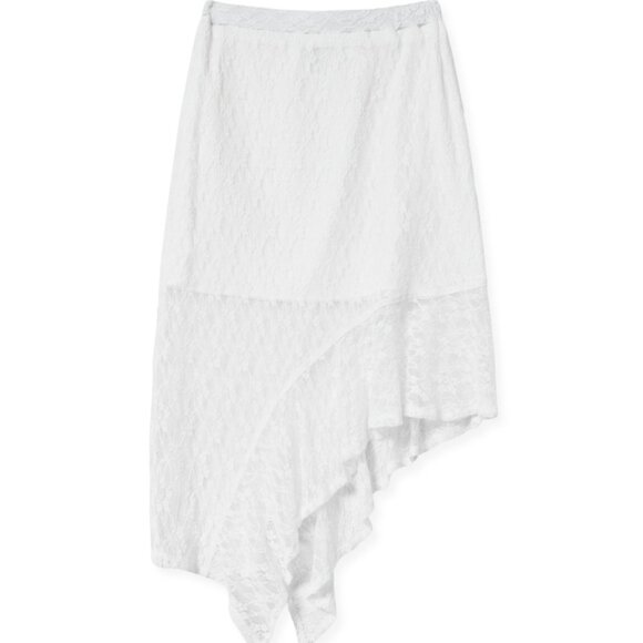Musinsa white lace skirt - Picture 1 of 5